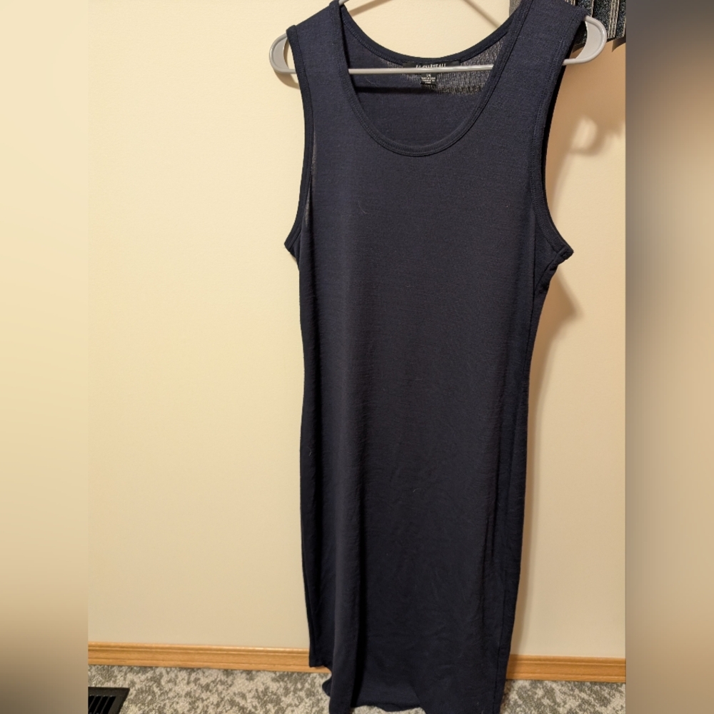 Le Chateau Navy Maxi Dress